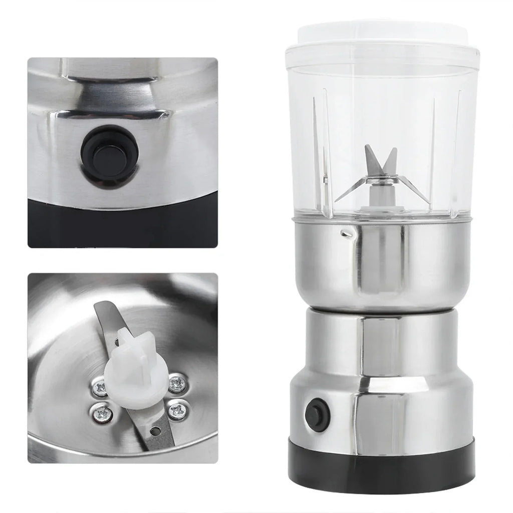 Household Electric Stainless Steel Grinding Milling Machine Coffee Bean Spice Grinder