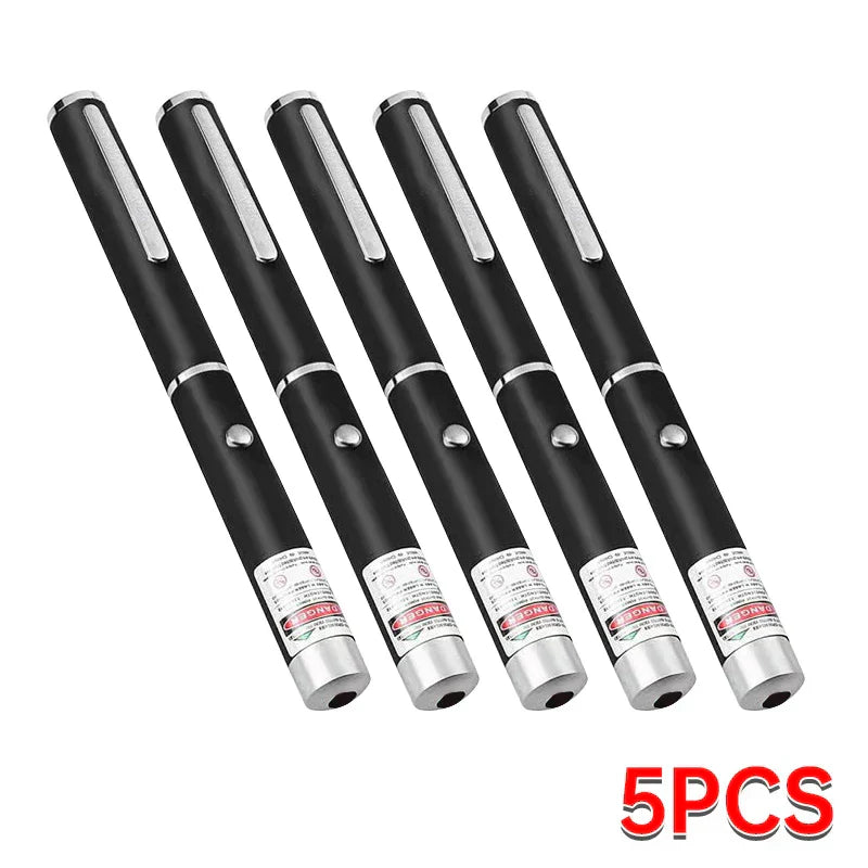 Red Laser Pointer Single Point Long Range Laser Pen Interactive Cat Pet Dog Red Dot Chase Light Toy Suitable for Hiking