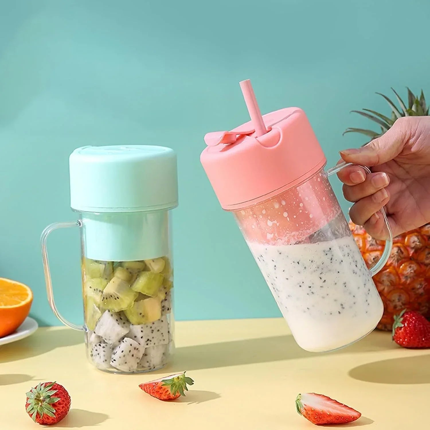 Royadulex Portable Blender Juicer Bottle - Travel Blender Offer