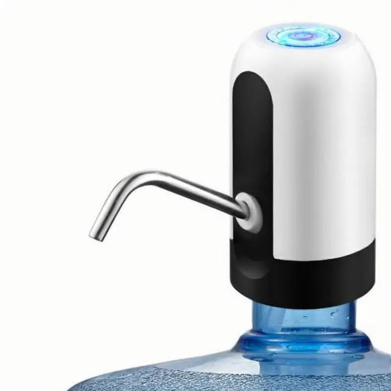 USB Rechargeable Water Bottle Pump 5 Gallon Water Bottle Dispenser Camping Portable Electric Water Dispenser Reusable