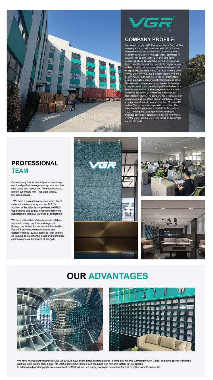 VGR 705 Epilator Professional Epilator Hair Remover Rechargeable Hair Remover Women Hair Remover Portable Electric Epilator