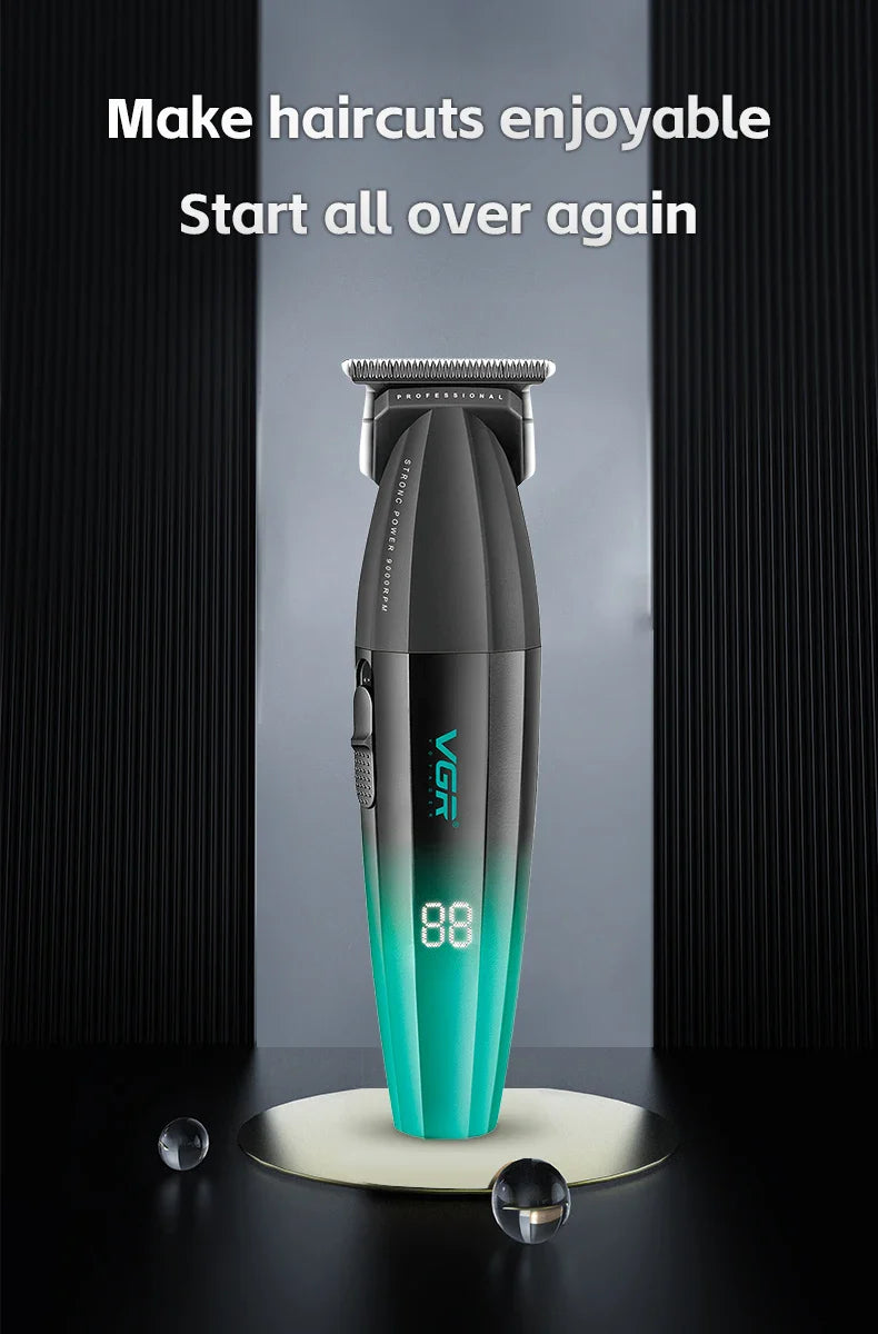 VGR 003 Clipper 906 Hair Cutting Machine High Quality 308 Hair Clipper Professional Set Vgr 003 9000 Rpm 45