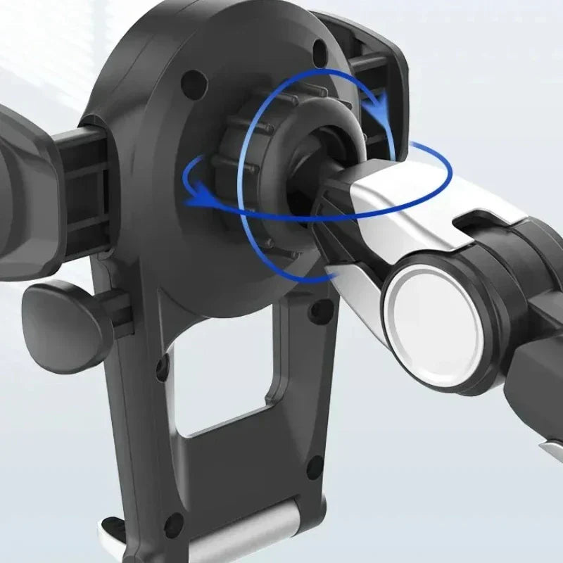 Left & Right Adjustable Rotating Car Phone Stand – Desktop & Navigation Phone Holder Accessory