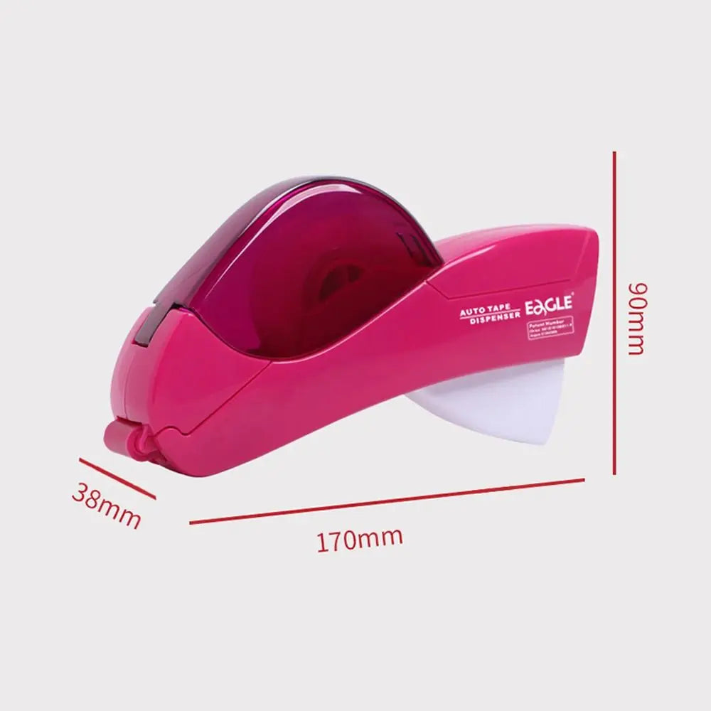 Portable 19mm Tape Cutter Automatic Sealing Packaging Mini Tape Machine Mini Automatic Tape Dispenser Office Use