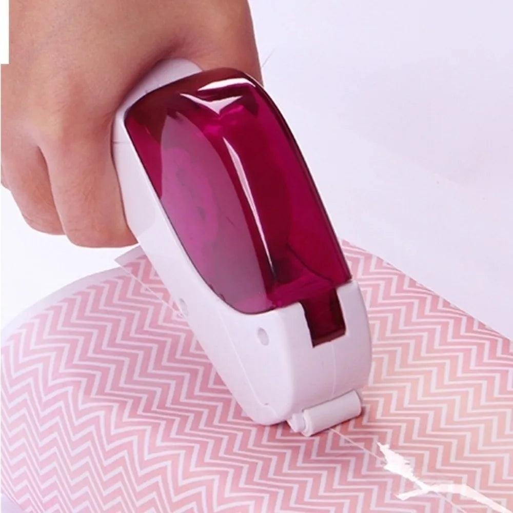 Portable 19mm Tape Cutter Automatic Sealing Packaging Mini Tape Machine Mini Automatic Tape Dispenser Office Use