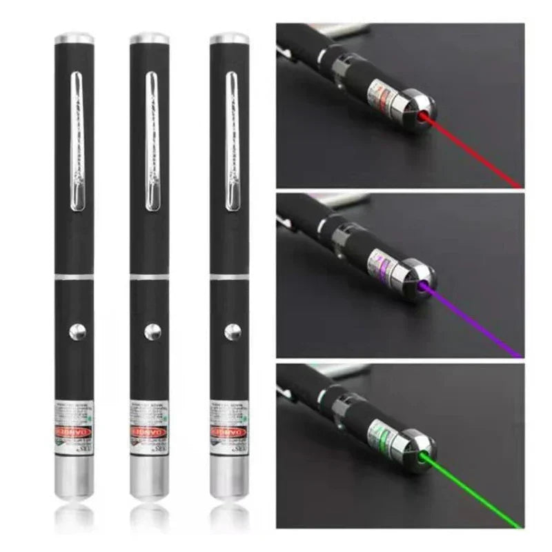 Red Laser Pointer Single Point Long Range Laser Pen Interactive Cat Pet Dog Red Dot Chase Light Toy Suitable for Hiking