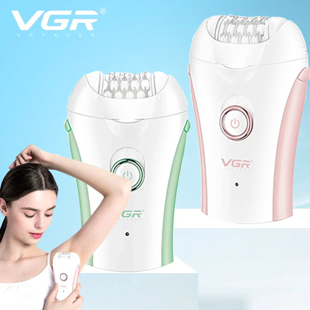 VGR 705 Epilator Professional Epilator Hair Remover Rechargeable Hair Remover Women Hair Remover Portable Electric Epilator