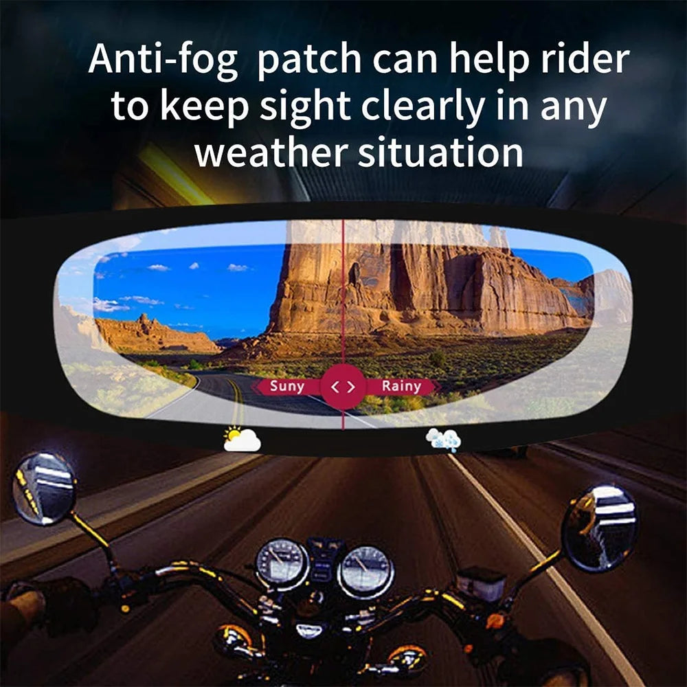 Motorcycle Helmet Rainproof Anti-fog Film Durable Nano For Helmet Motorcycle Full Face Pinlock Axxis Helmet